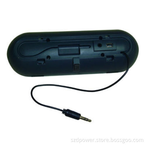 Portable Sound Bar with USB Port and Built-in Digital Amplifier, Compatible with Apple's iPod